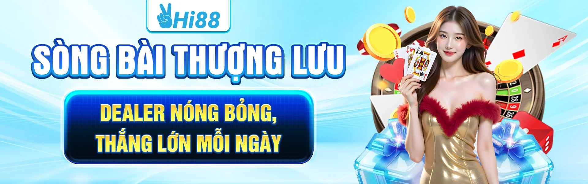 Hình ảnh giới thiệu chuyên mục và dịch vụ di động Hi88
